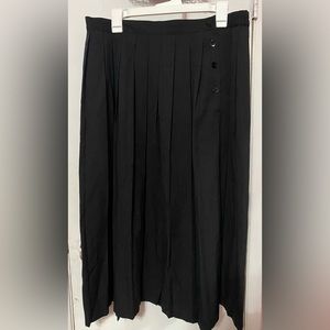 Vintage Liz Baker Essentials pleated long skirt